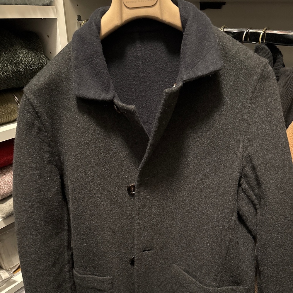 Brunello Cucinelli Double Faced Reversible Cashme… - image 1